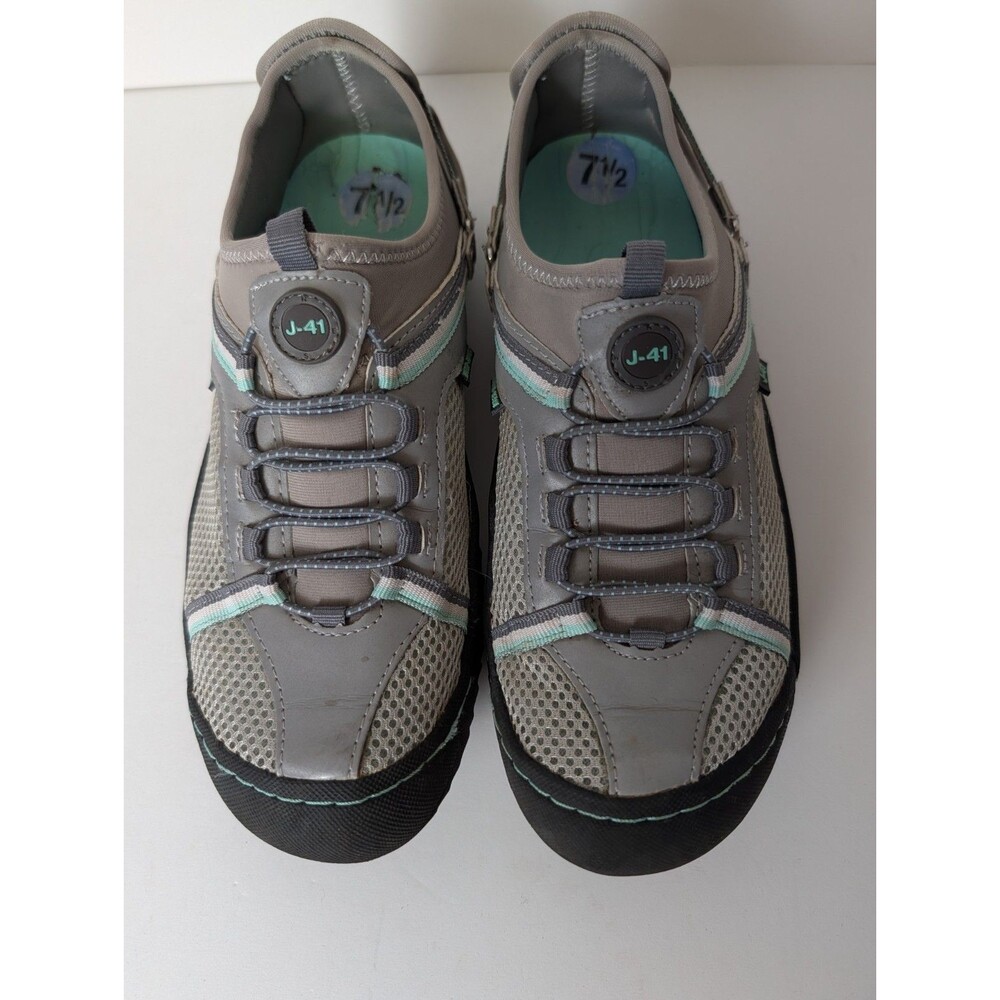 Jambu JBU Jsport J41 Women’s Water Ready Gray Teal Outdoor Shoes 7.5M